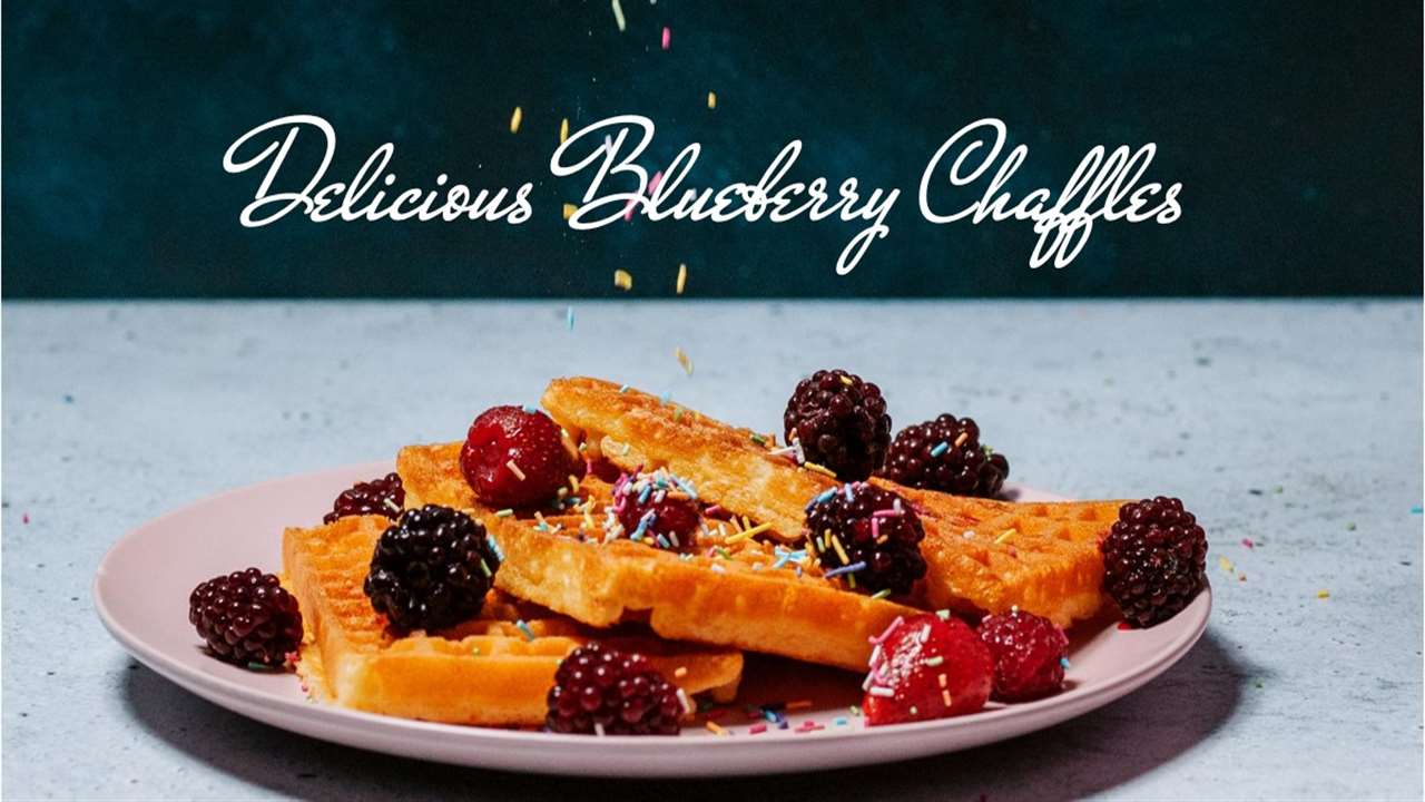 Blueberry Chaffle Recipe